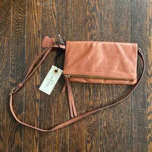 Margot satchel leather purse crossover